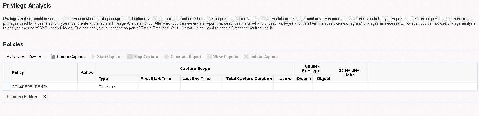 Privilege Analysis - Cloud control